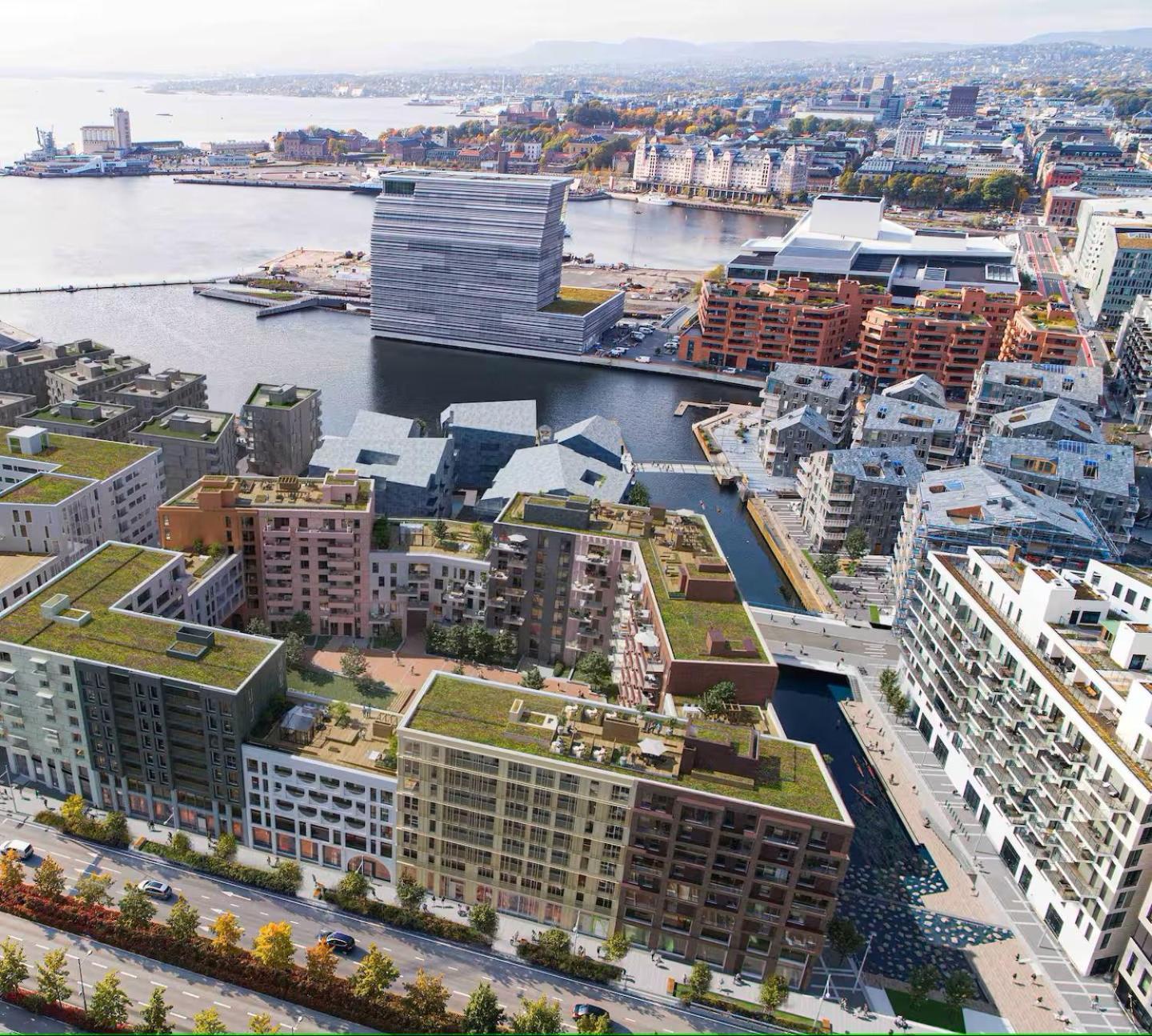 Brand New And Modern Apartment In Oslo Center Exteriör bild